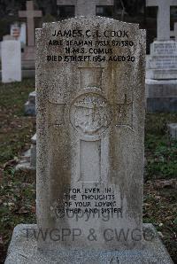 Hong Kong Cemetery - Cook, James Charles Lawrence